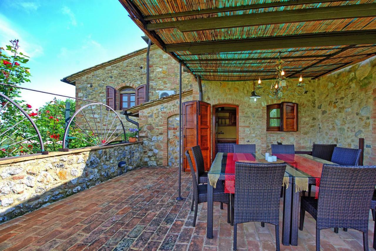 Villa Giulia San Gimignano Bagian luar foto