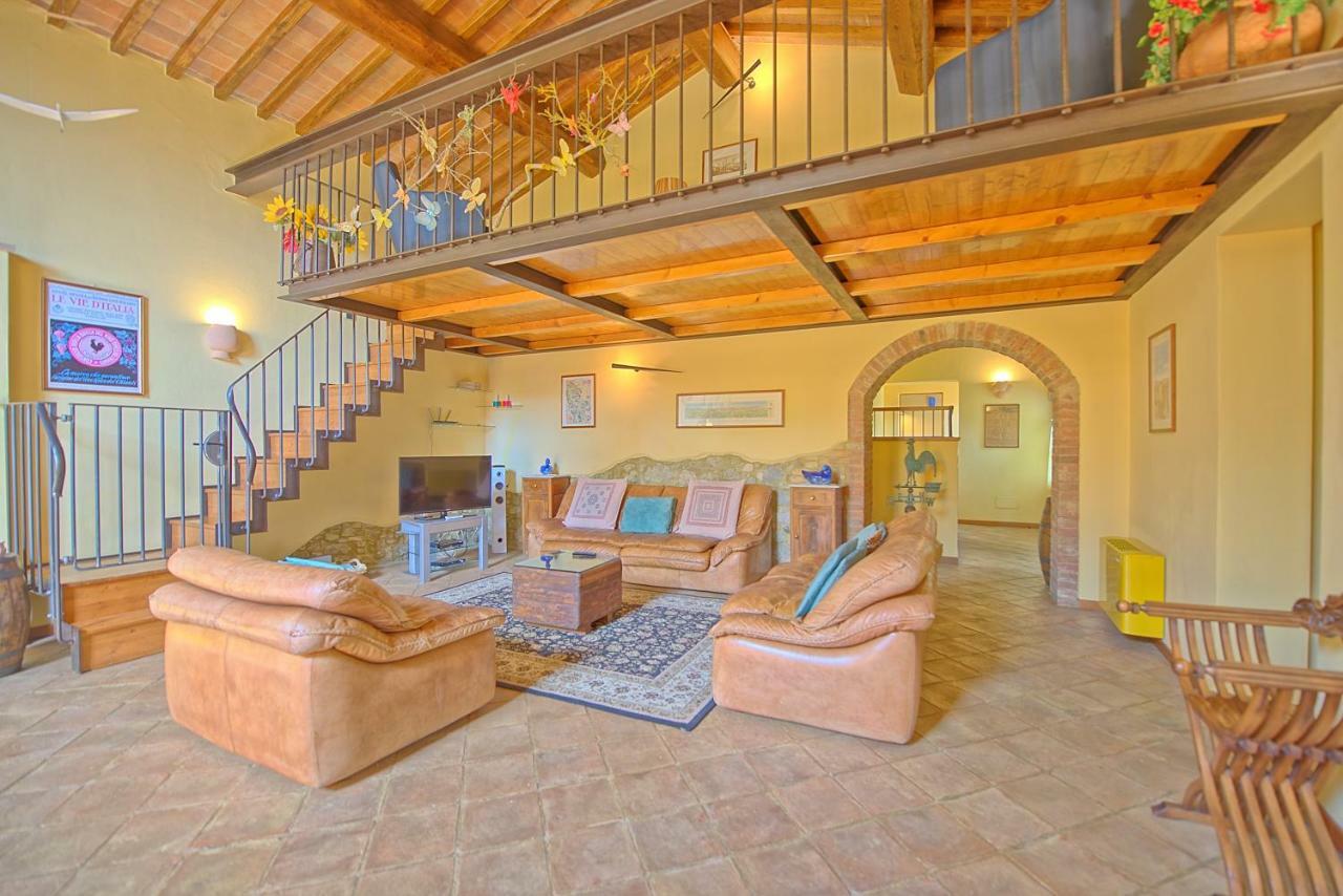 Villa Giulia San Gimignano Bagian luar foto