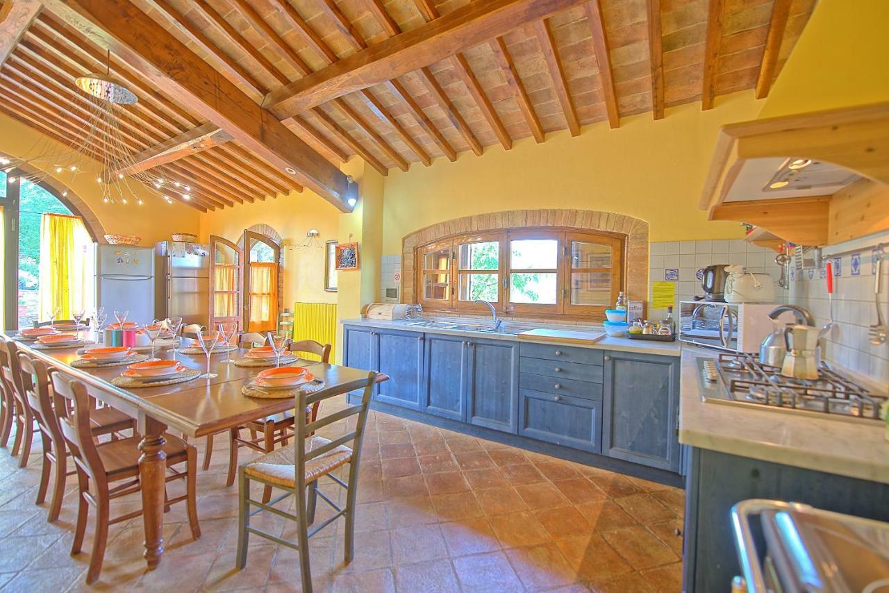 Villa Giulia San Gimignano Bagian luar foto