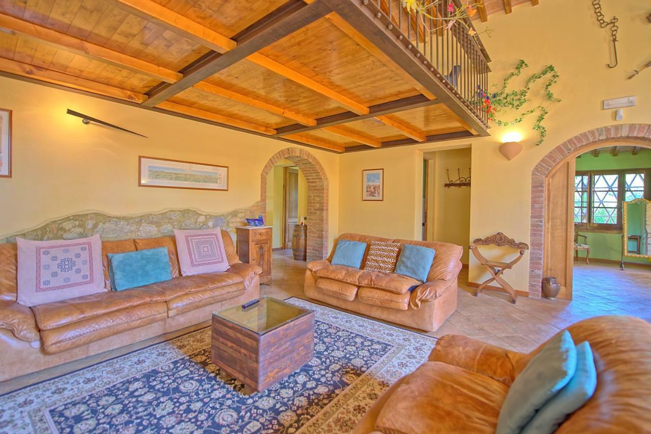 Villa Giulia San Gimignano Bagian luar foto