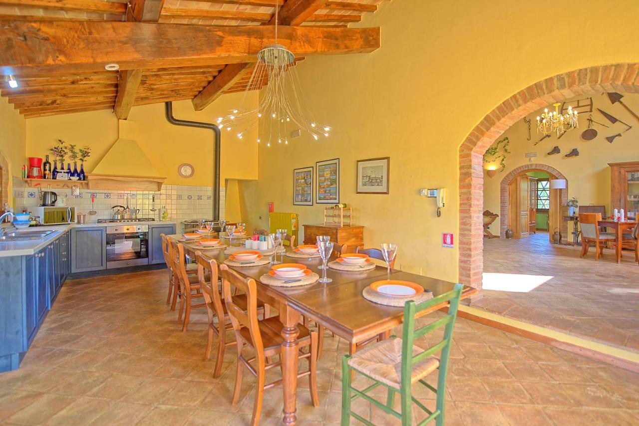 Villa Giulia San Gimignano Bagian luar foto