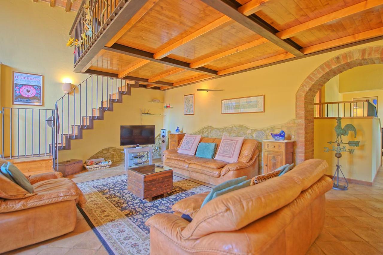 Villa Giulia San Gimignano Bagian luar foto